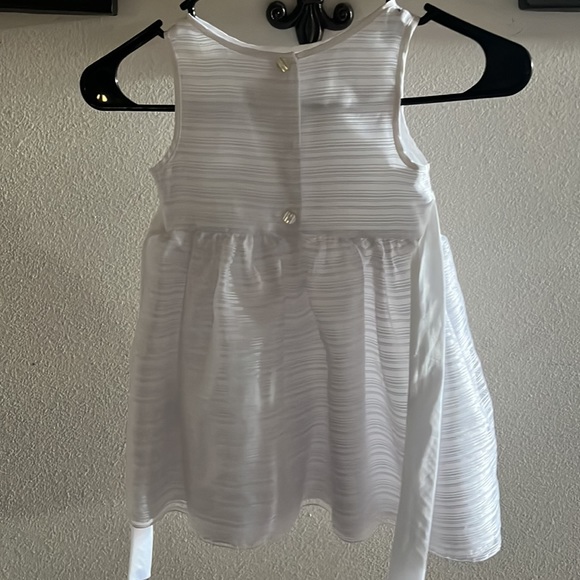 Toddler 3T white dress. - Picture 3 of 3